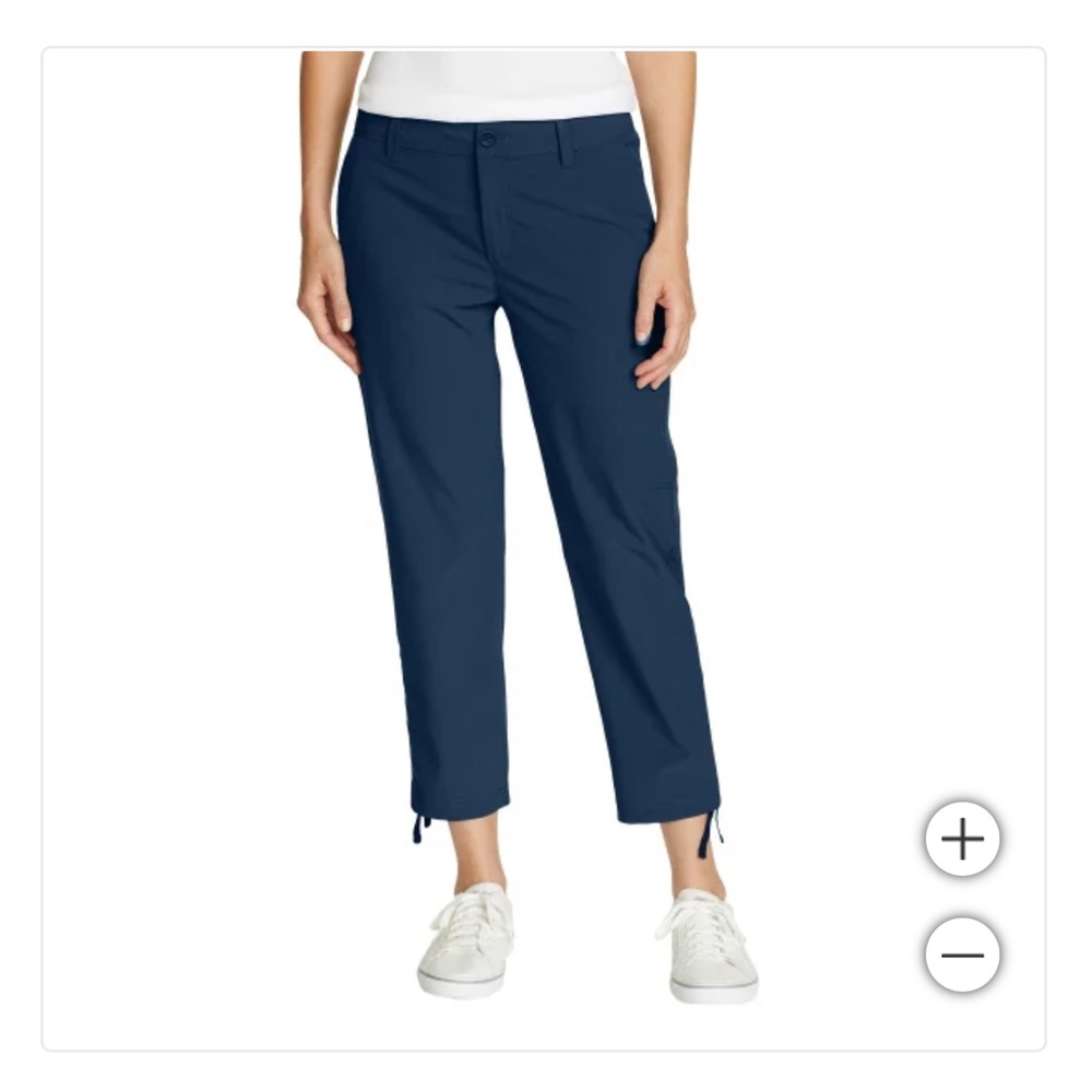 BNWT womens Eddie Bauer Ripstop Crop Pant